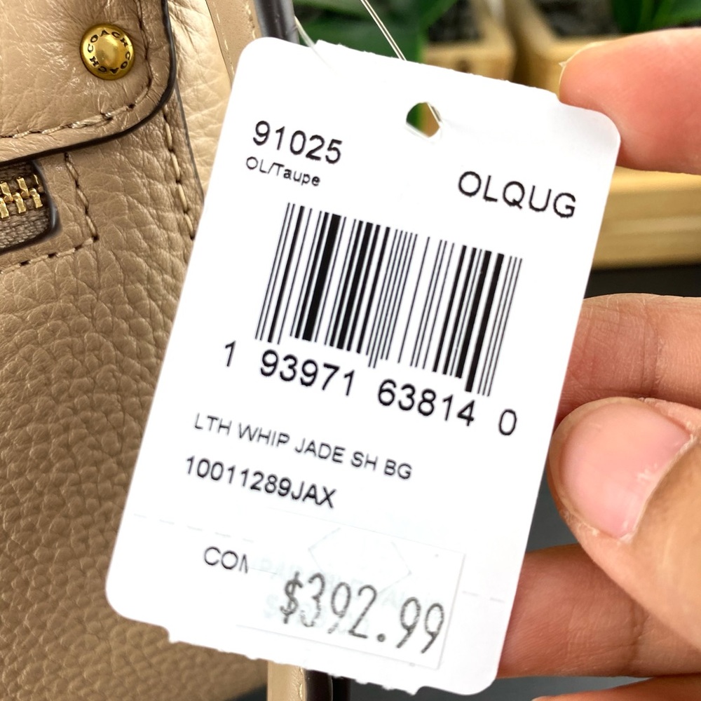 Coach Jade Shoulder Bag With Whipstitch - Picture 5 of 10